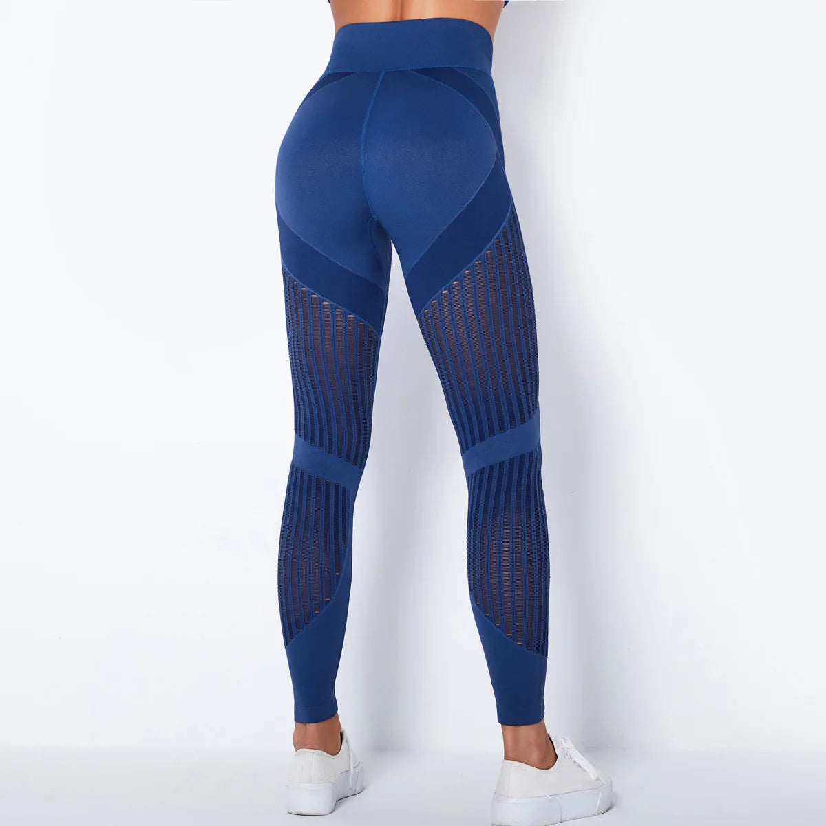 Damen Mesh-Leggings mit High Waist – Atmungsaktive Fitness- &amp; Workout-Leggings